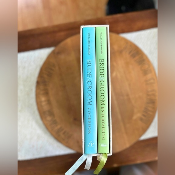 Williams Sonoma Bride & Groom Collection Cookbook Entertaining Box Set - Picture 2 of 6